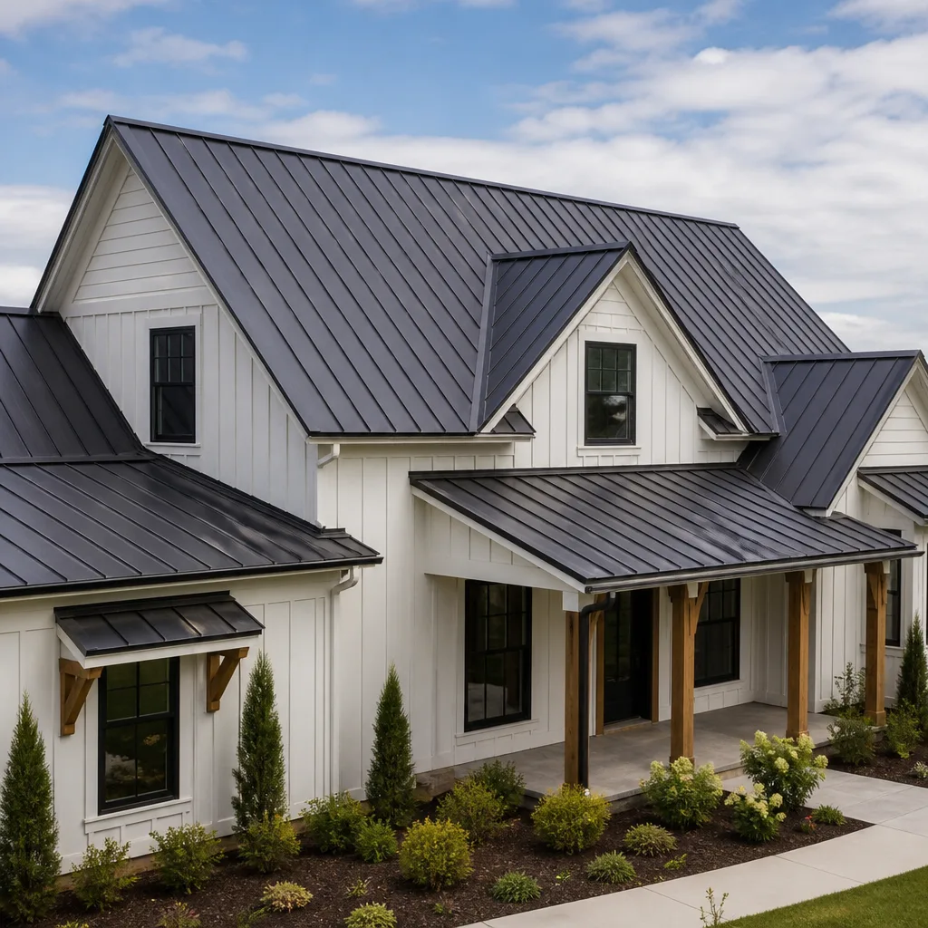 Metal roofing